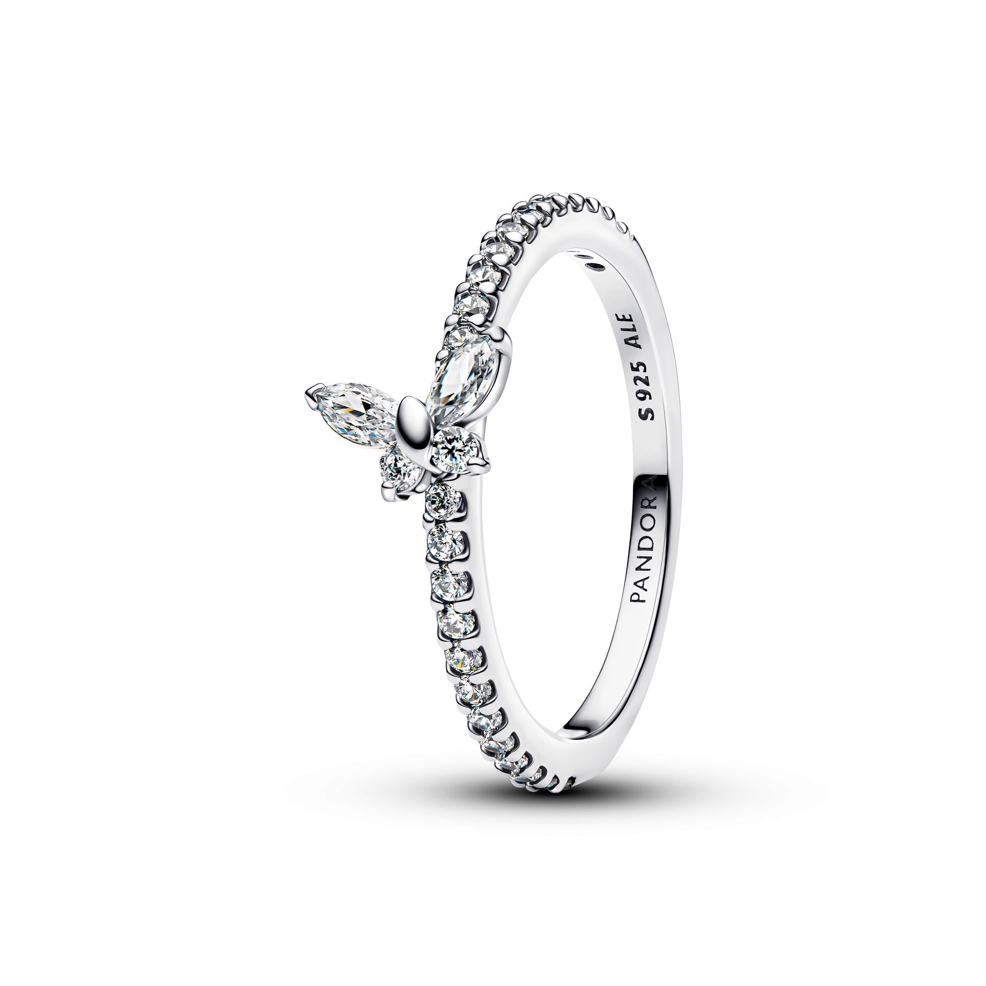 Pandora Sparkling Butterfly Ring – Elegant Gift Jewelry Set