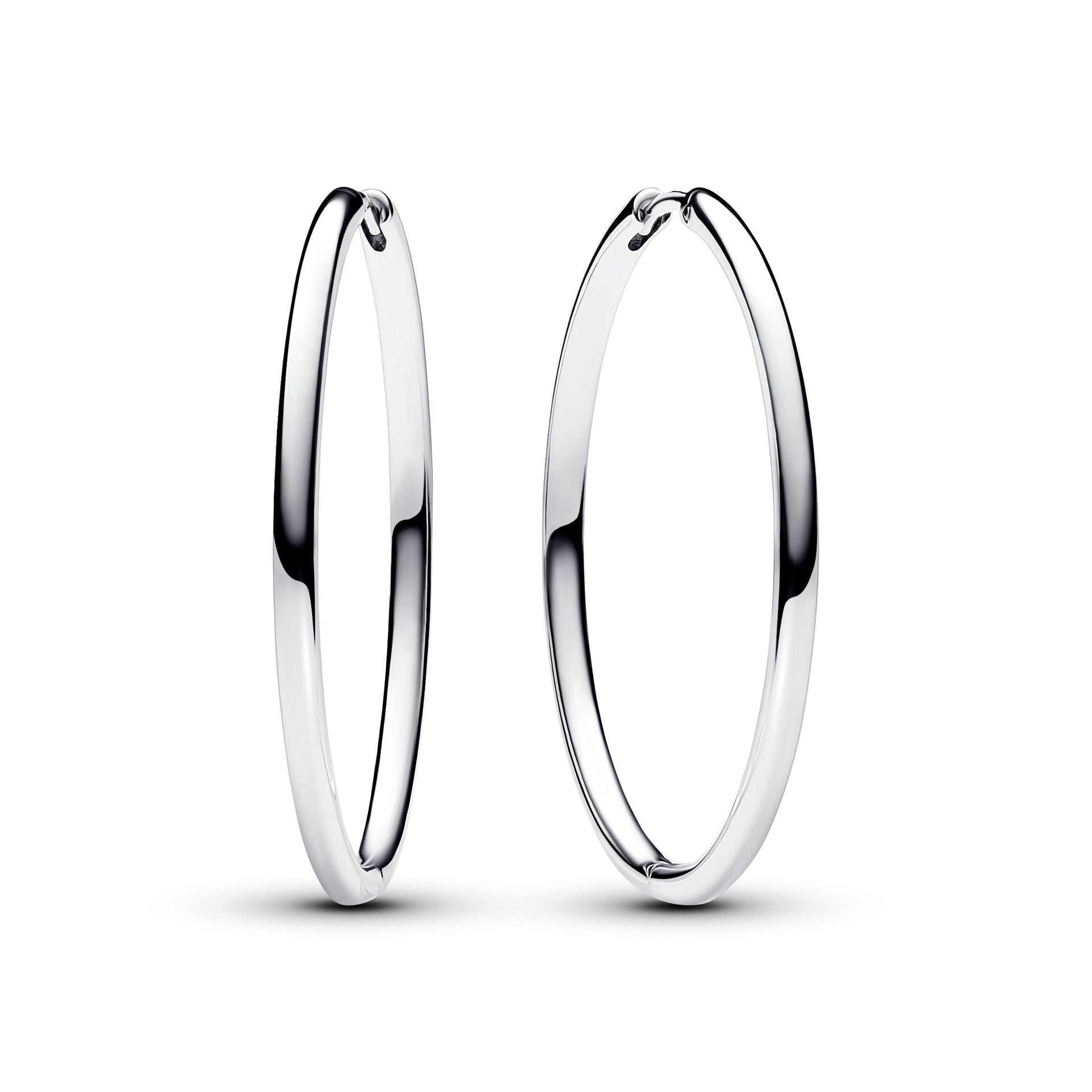 Pandora Moments 40 mm Charm Hoop Earrings – Elegant Gift Jewelry Set