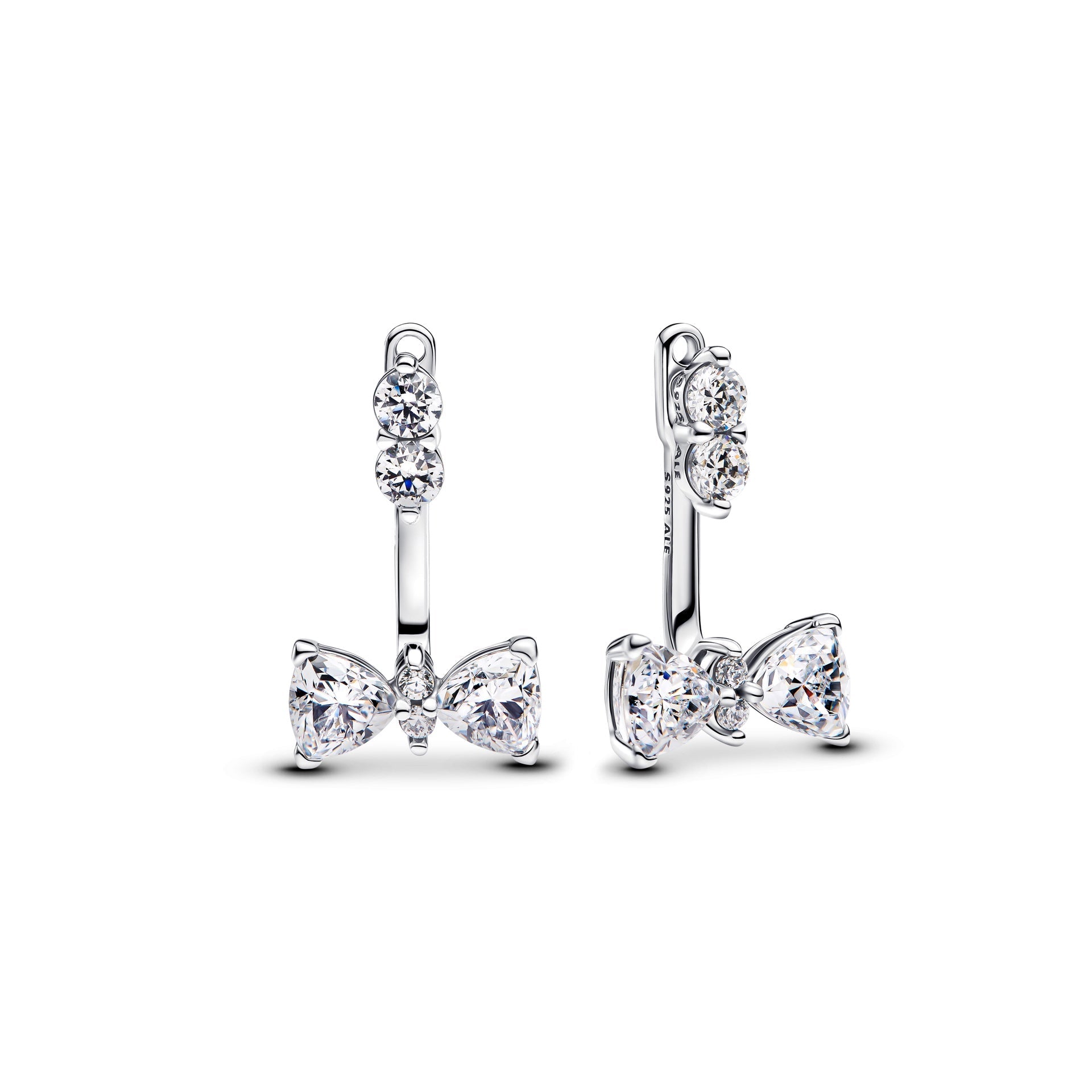 Pandora Sparkling Bow Drop Earrings – Elegant Gift Jewelry Set