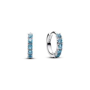 Pandora Light Blue Huggie Earrings – Elegant Gift Jewelry Set