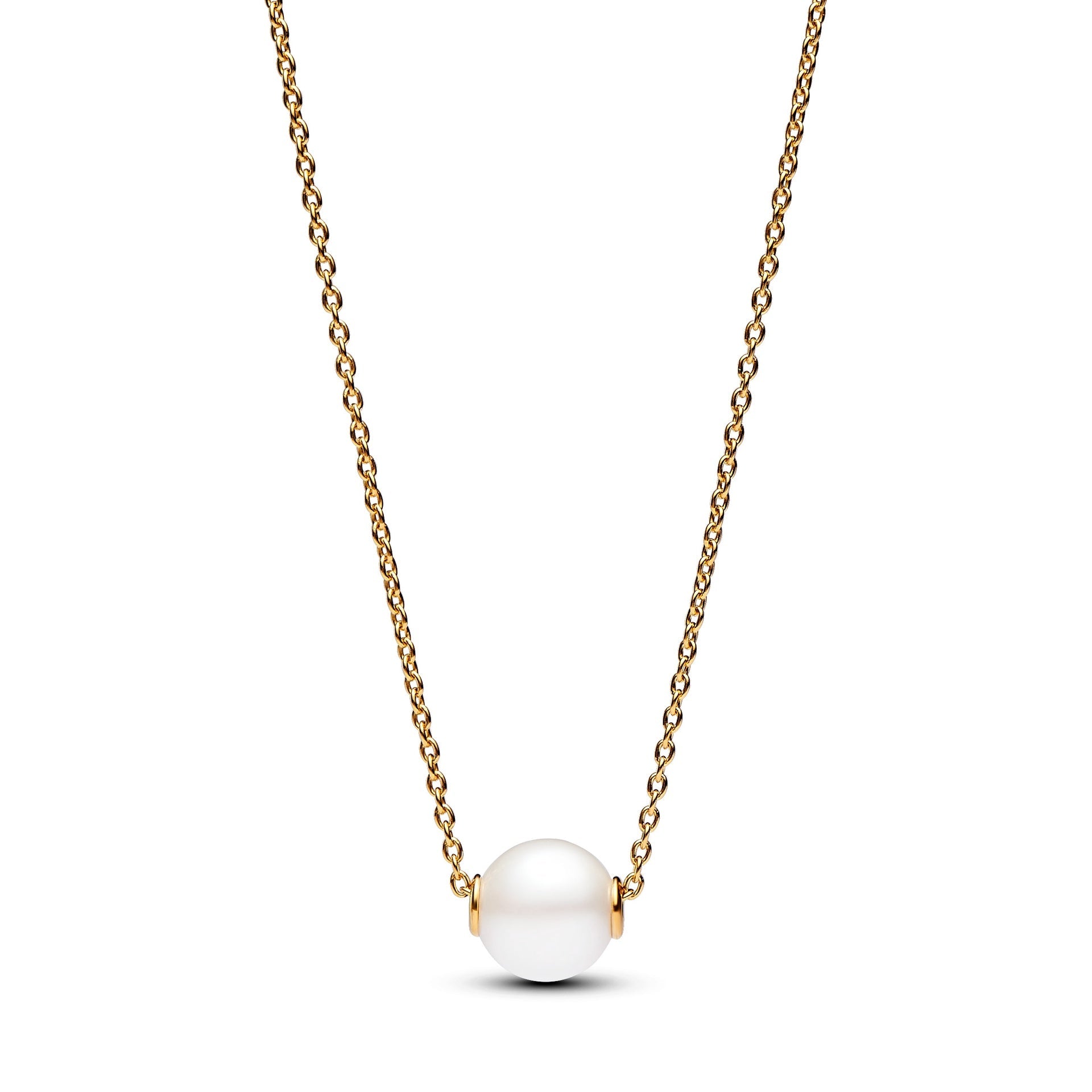 Treated Freshwater Cultured Pearl Collier Necklace – Elegant Gift Jewelry Set