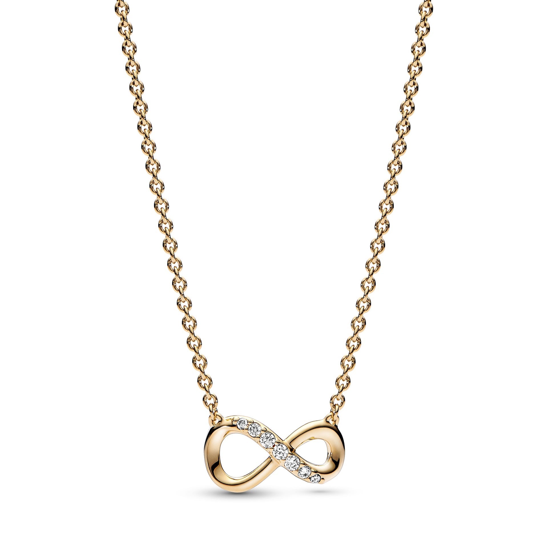 Sparkling Infinity Collier Necklace – Elegant Gift Jewelry Set