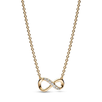 Sparkling Infinity Collier Necklace – Elegant Gift Jewelry Set