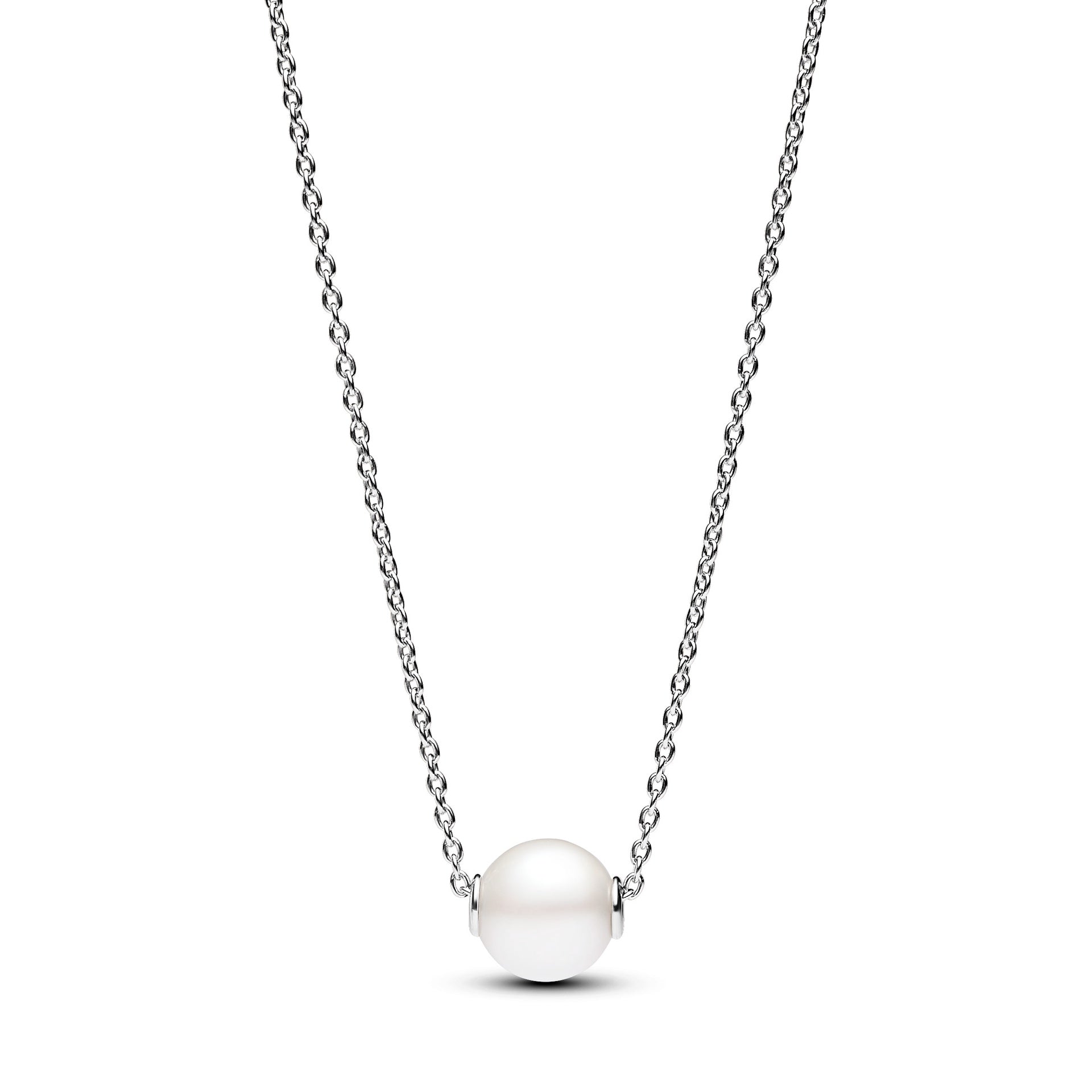 Treated Freshwater Cultured Pearl Collier Necklace – Elegant Gift Jewelry Set