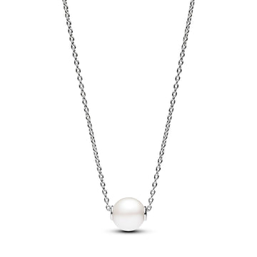 Treated Freshwater Cultured Pearl Collier Necklace – Elegant Gift Jewelry Set