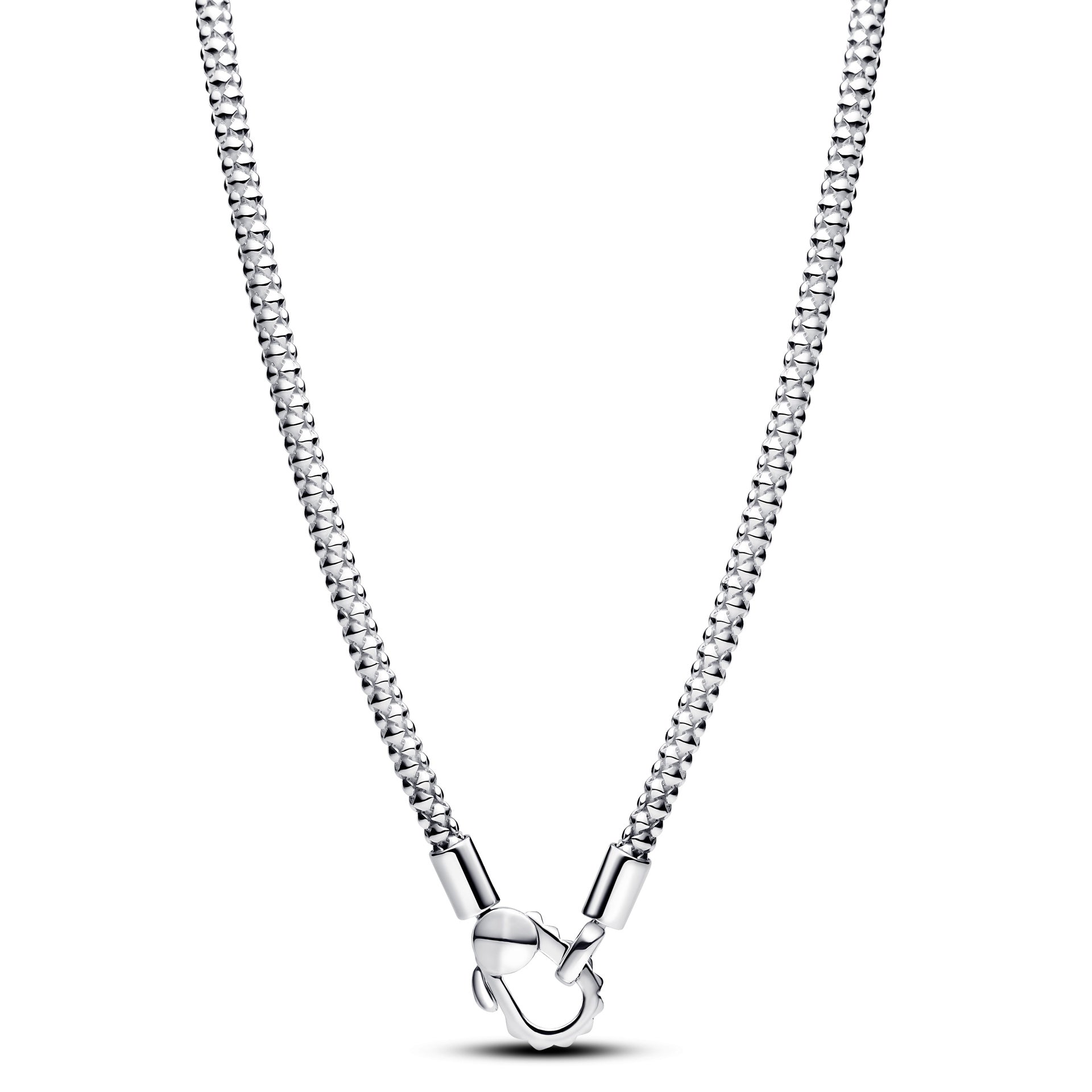 Pandora Studded Clasp & Chain Necklace – Elegant Gift Jewelry Set