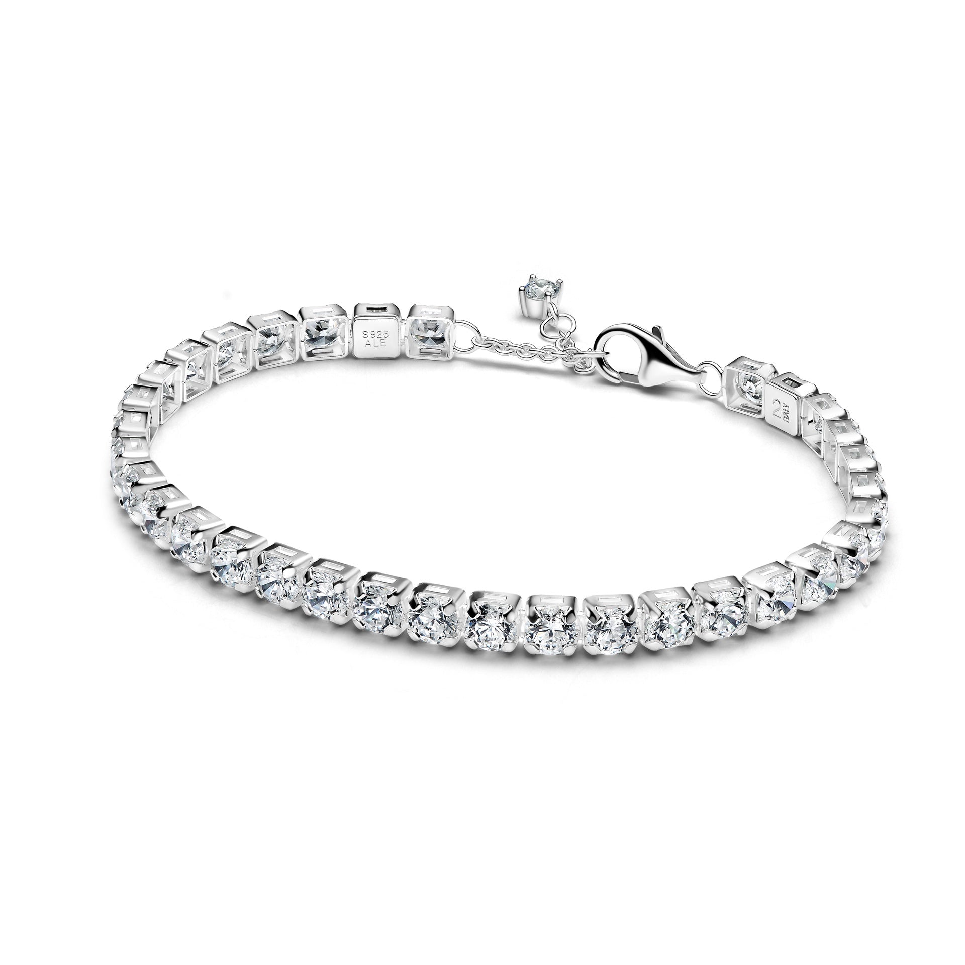 Pandora Sparkling Bold Tennis Bracelet – Elegant Gift Jewelry Set