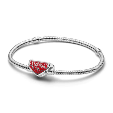 Pandora Stranger Things Clasp Snake Chain Bracelet – Elegant Gift Jewelry Set