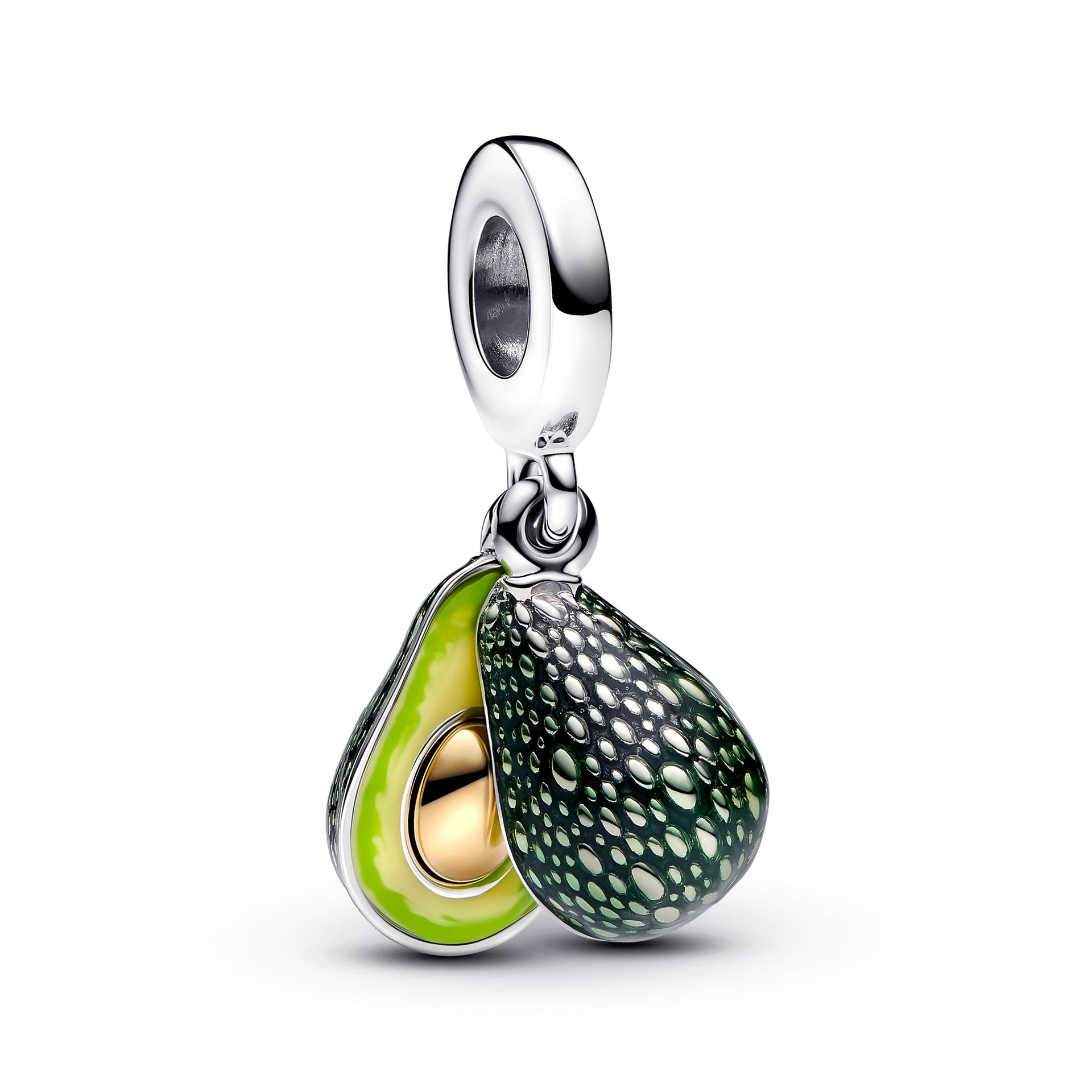 Pandora Avocado Double Dangle Charm – Elegant Gift Jewelry Set