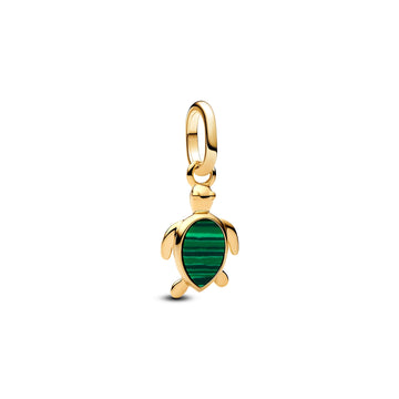 Pandora Green Turtle Mini Dangle Charm – Elegant Gift Jewelry Set