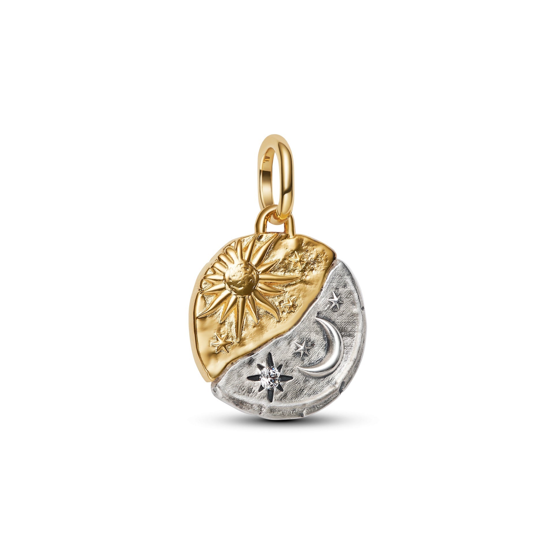 Pandora Sun and Moon Medallion Charm – Elegant Gift Jewelry Set