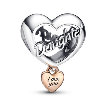 Pandora Love You Daughter Heart Charm – Elegant Gift Jewelry Set