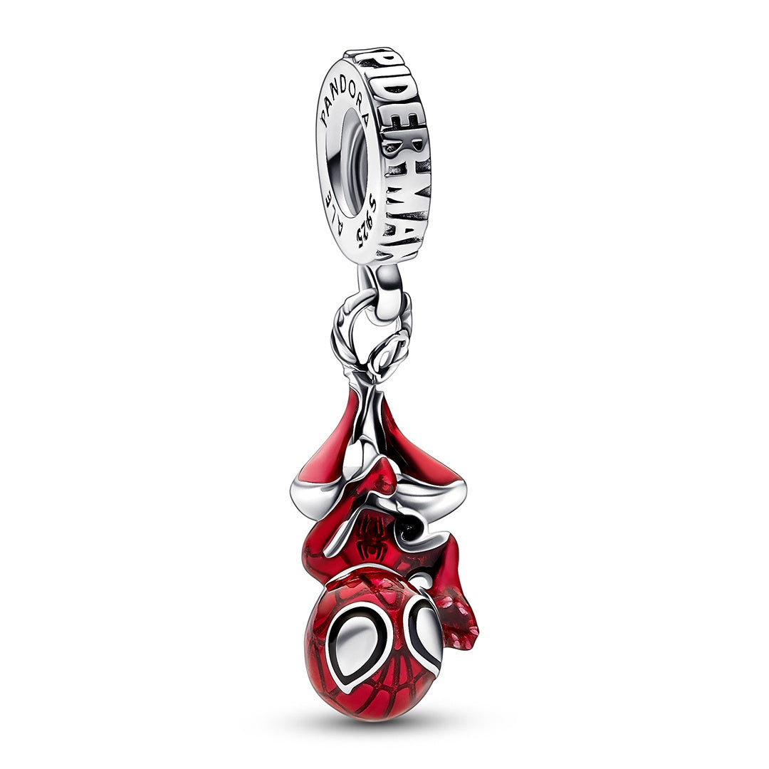 Pandora Marvel Hanging Spider-Man Dangle Charm – Elegant Gift Jewelry Set