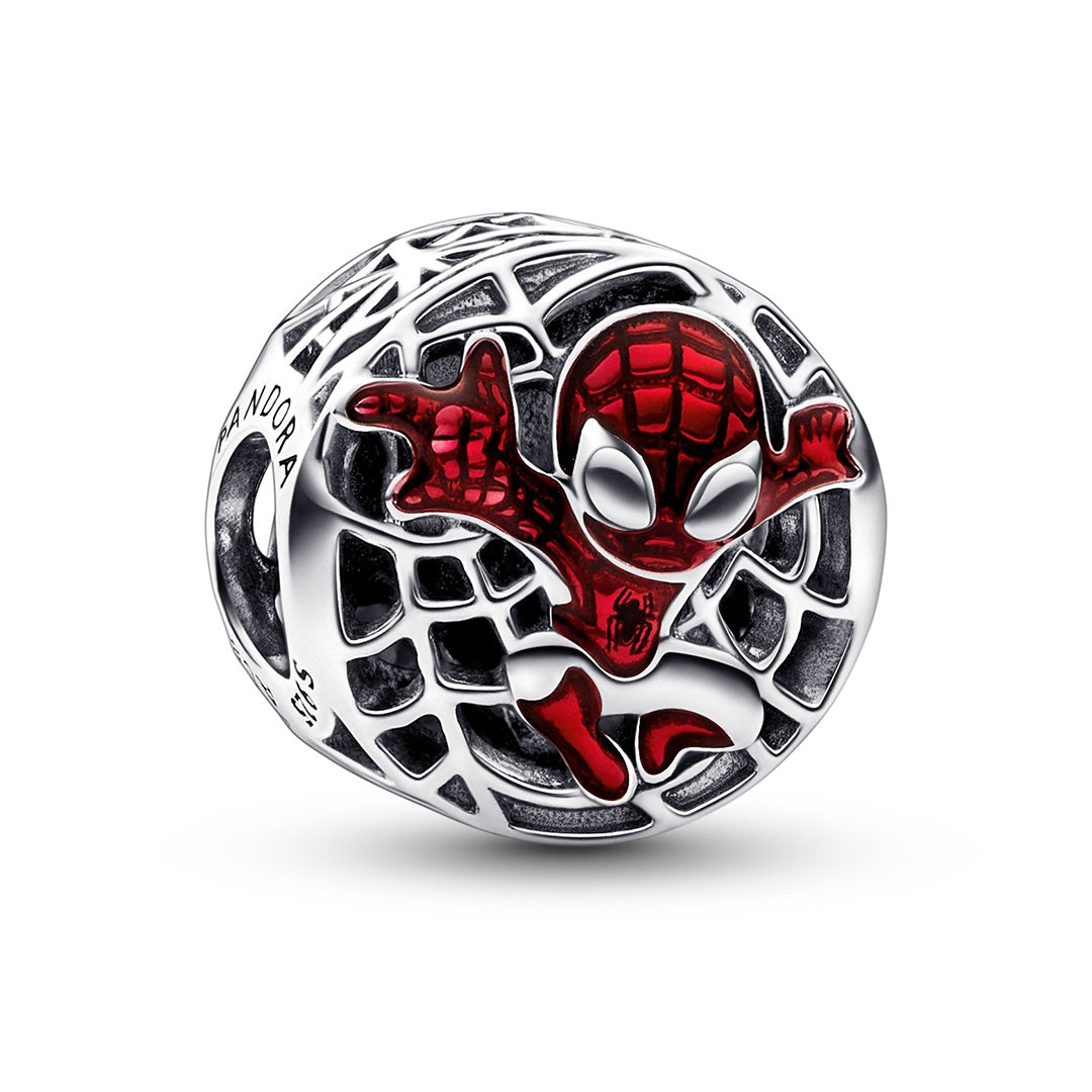 Pandora Marvel Spider-Man Soaring City Charm – Elegant Gift Jewelry Set