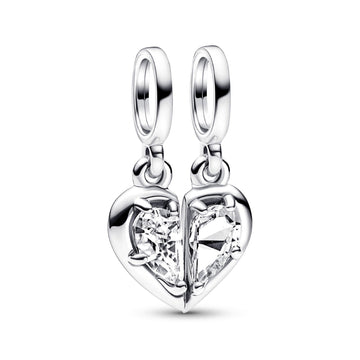 Splittable Mother & Daughter Dangle Charm – Elegant Gift Jewelry Set