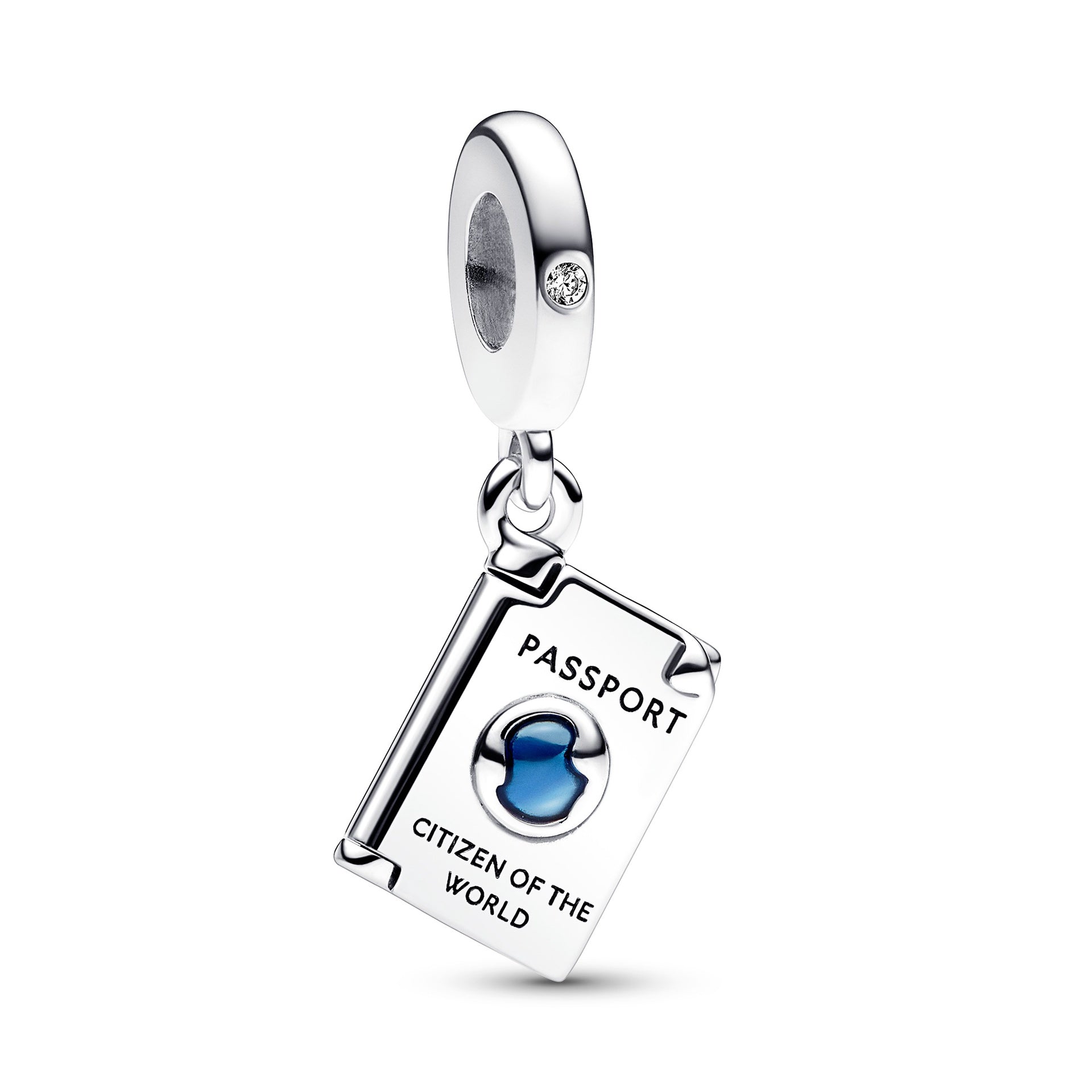 Openable Passport Dangle Charm – Elegant Gift Jewelry Set