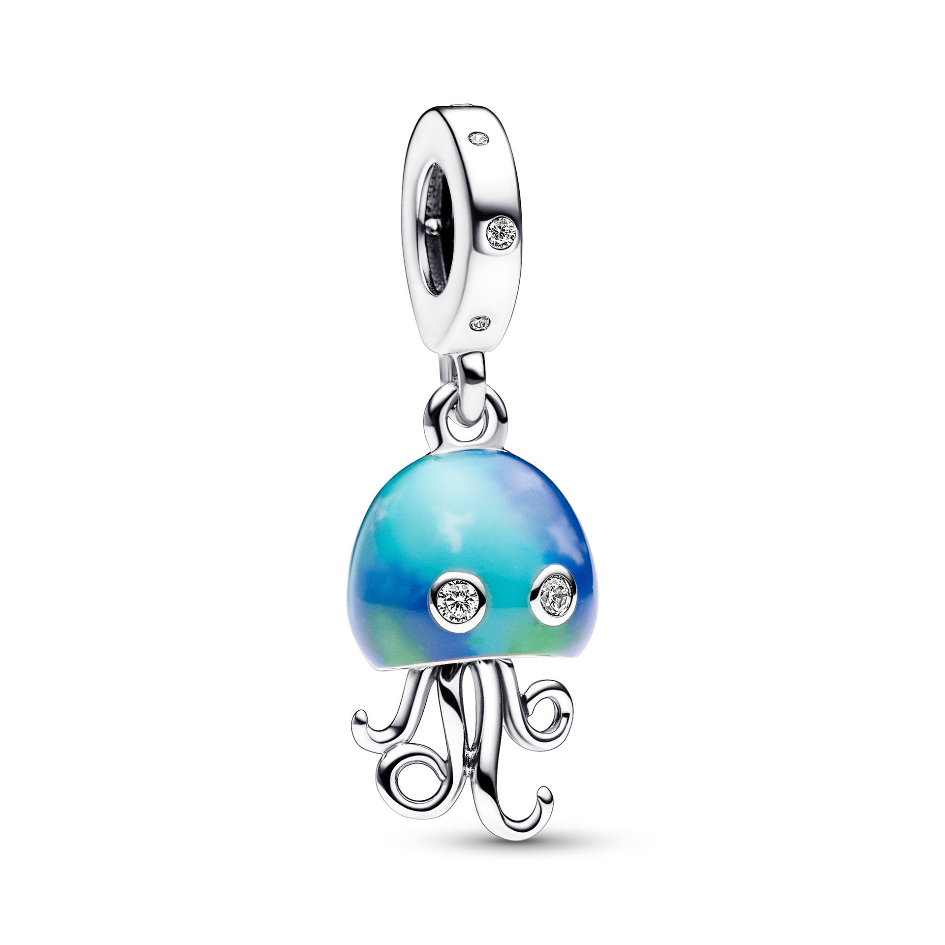 Color-changing Jellyfish Dangle Charm – Elegant Gift Jewelry Set