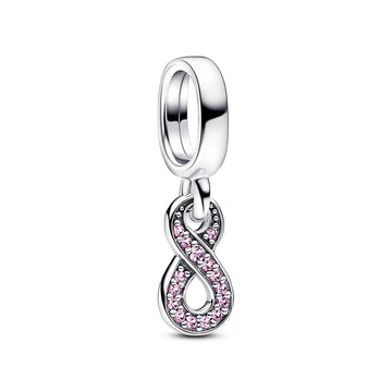 Sparkling Infinity Dangle Charm – Elegant Gift Jewelry Set