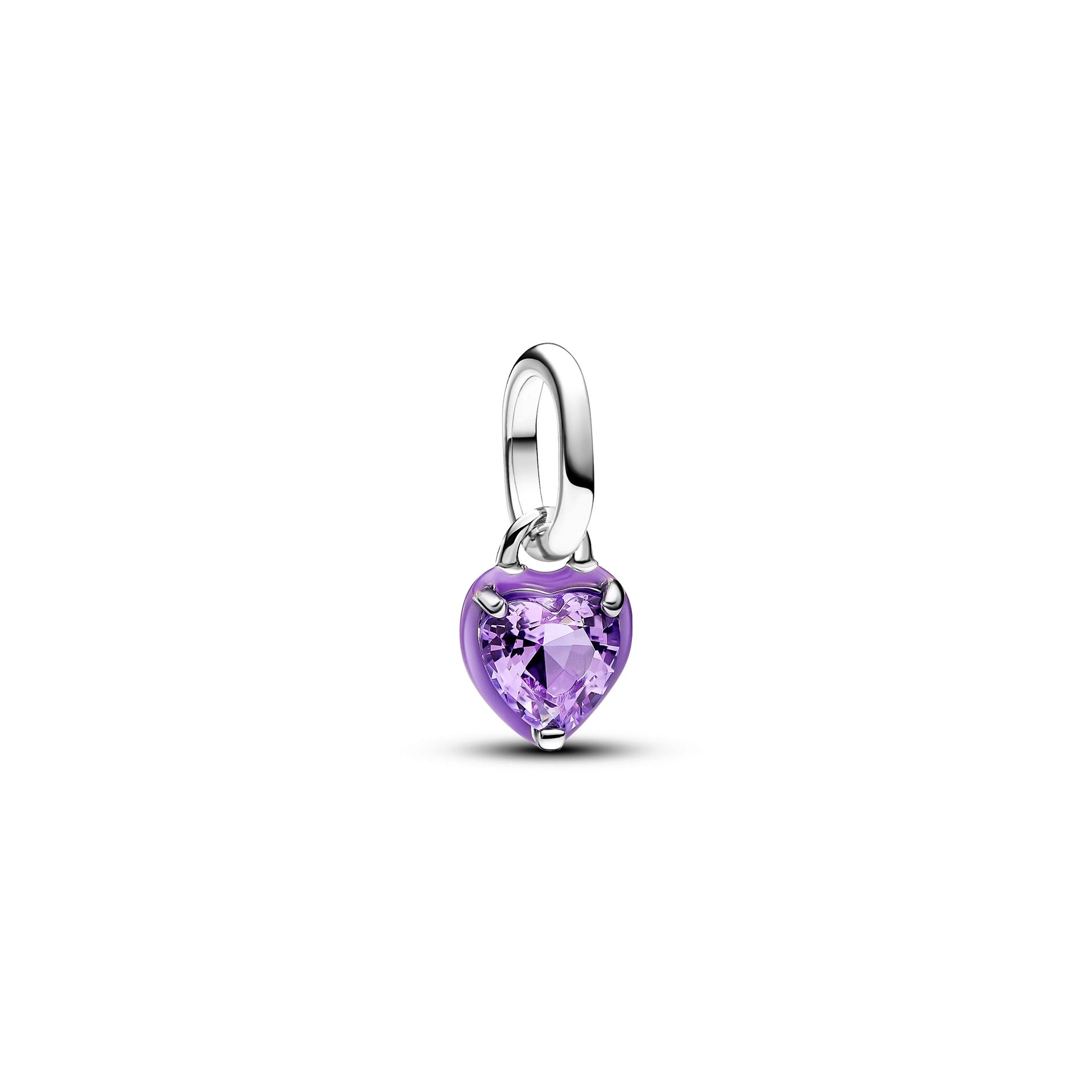 Pandora ME Purple Chakra Heart Mini Dangle Charm – Elegant Gift Jewelry Set