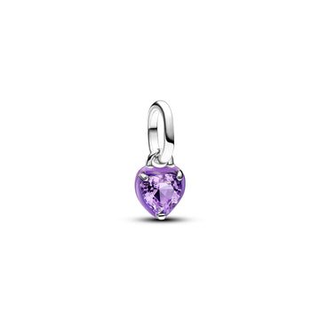 Pandora ME Purple Chakra Heart Mini Dangle Charm – Elegant Gift Jewelry Set