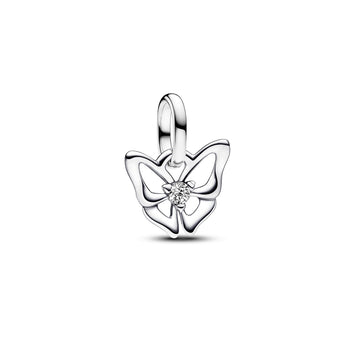 Pandora Butterfly Mini Dangle Charm – Elegant Gift Jewelry Set