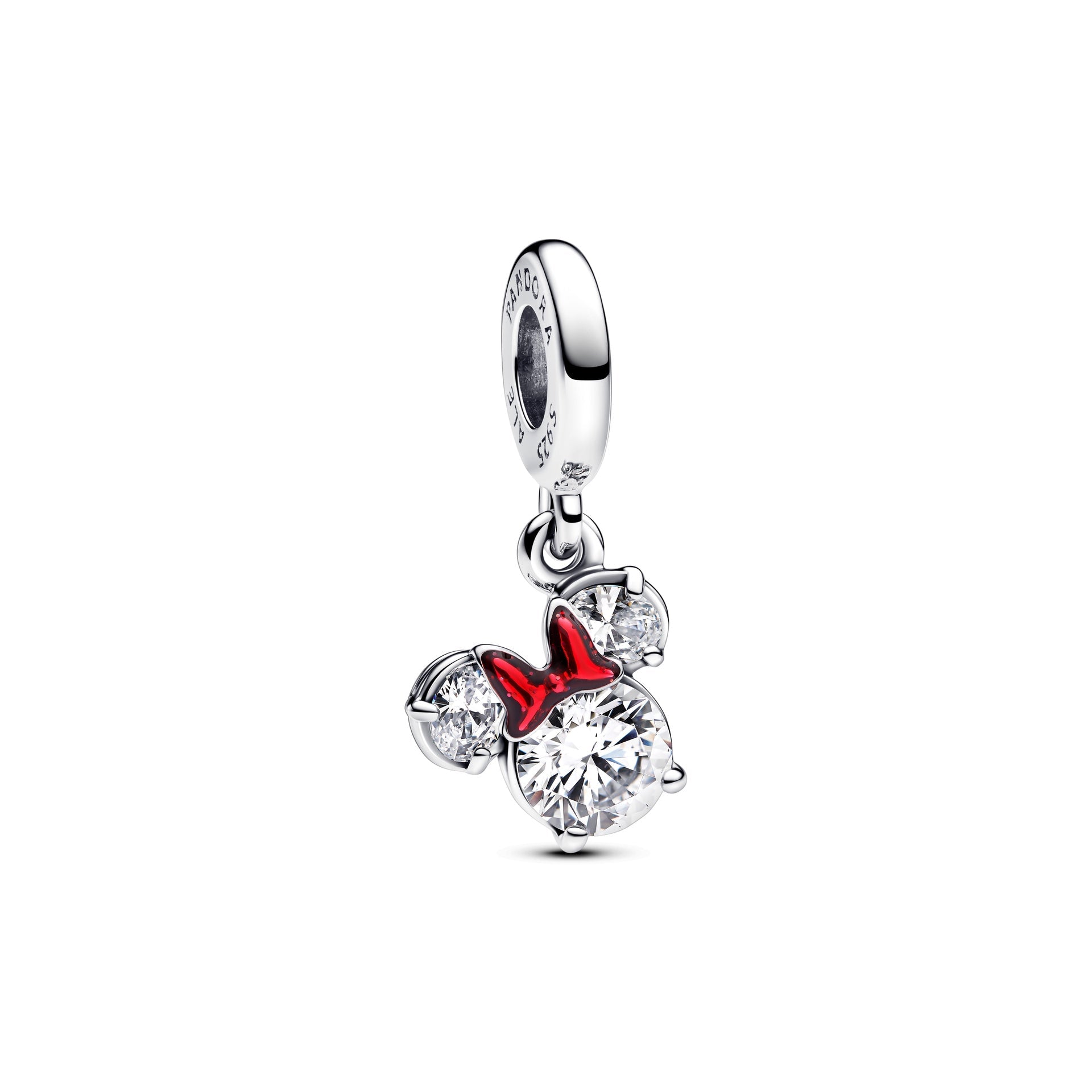 Pandora Disney Minnie Mouse Silhouette Dangle Charm – Elegant Gift Jewelry Set