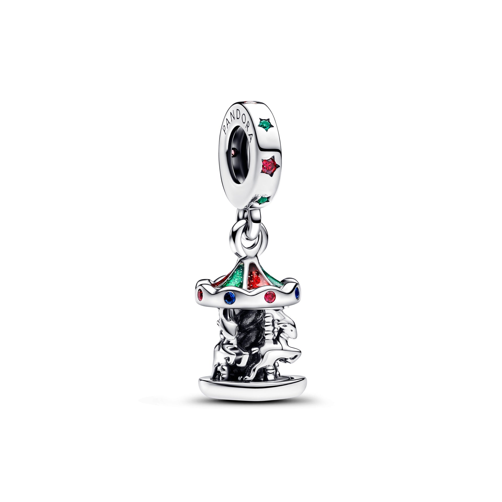 Pandora Spinning Carousel Dangle Charm – Elegant Gift Jewelry Set