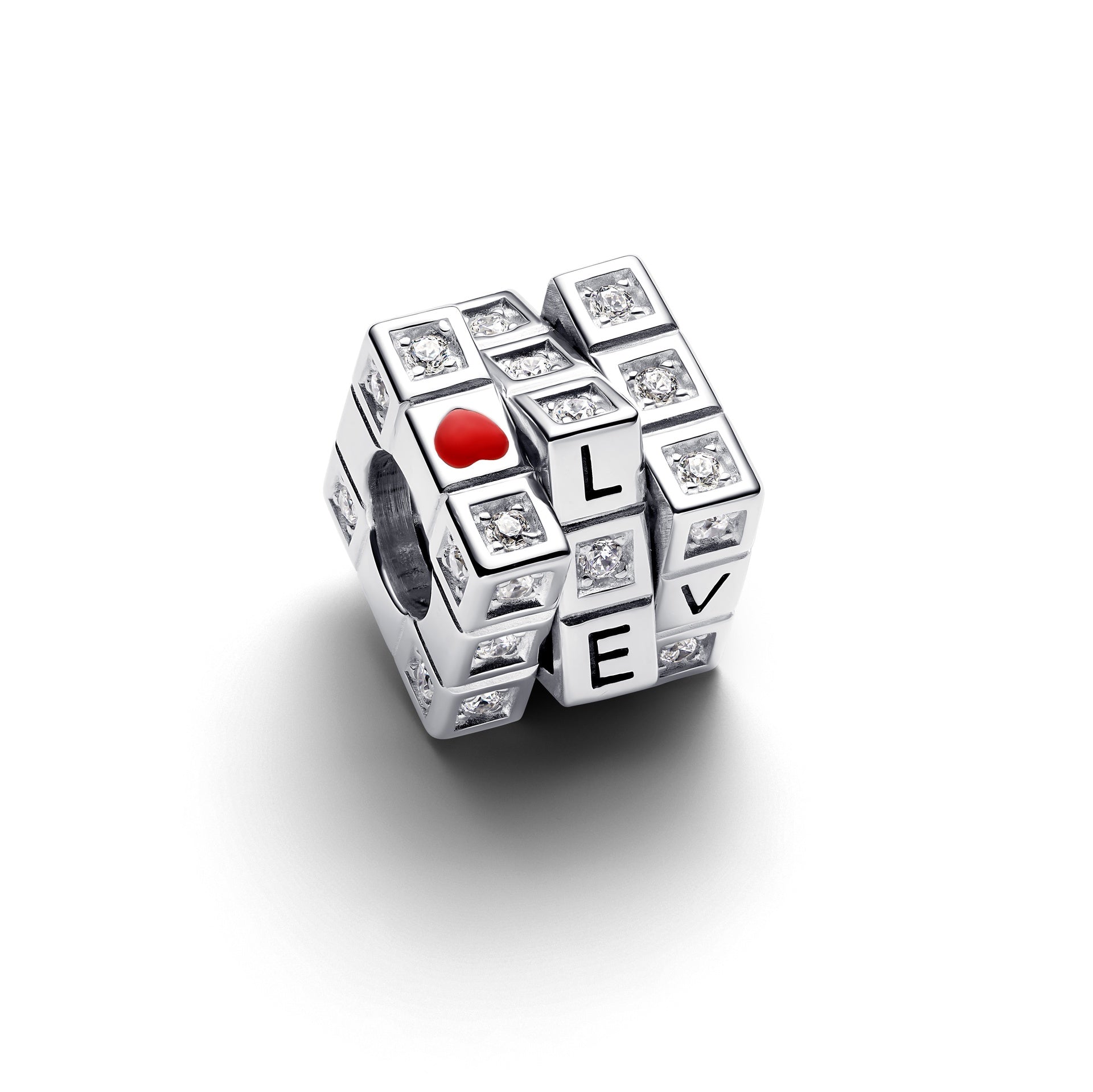 Pandora Moveable Toy Cube Charm – Elegant Gift Jewelry Set