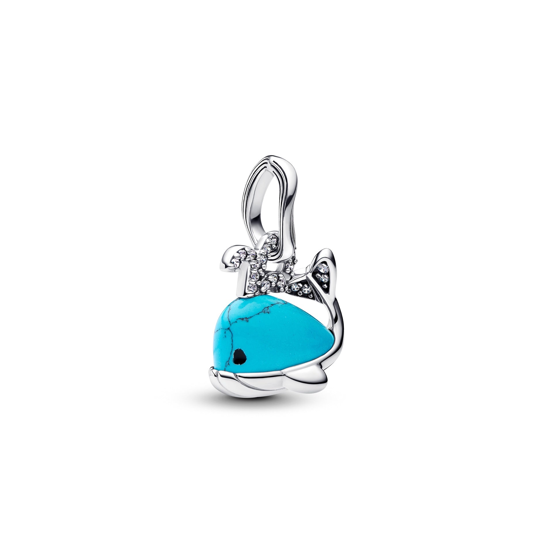 Pandora Turquoise-colored Whale Dangle Charm – Elegant Gift Jewelry Set