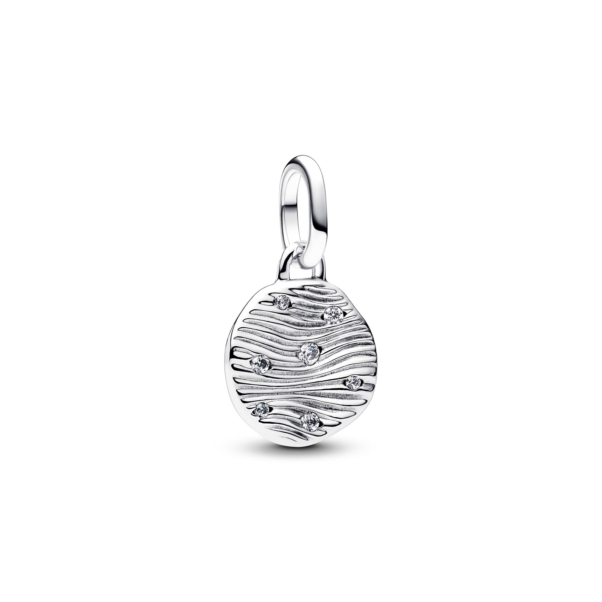 Pandora Engravable Mini Medallion Charm – Elegant Gift Jewelry Set