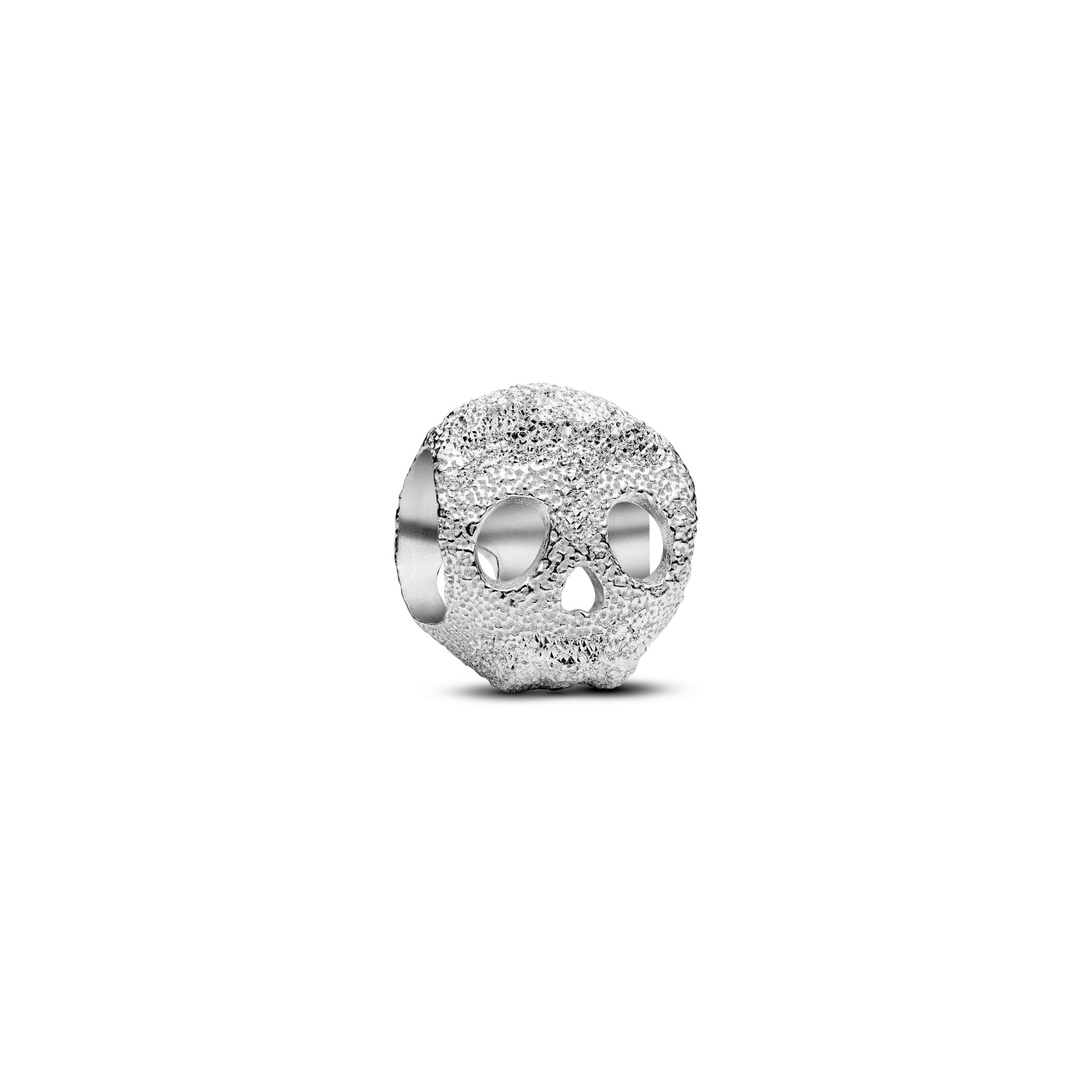 Pandora Textured Skull Mini Charm – Elegant Gift Jewelry Set