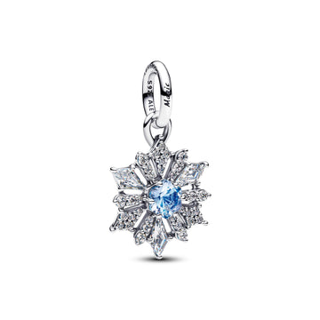 Pandora Disney Frozen Queen Elsa Snowflake Dangle Charm – Elegant Gift Jewelry Set