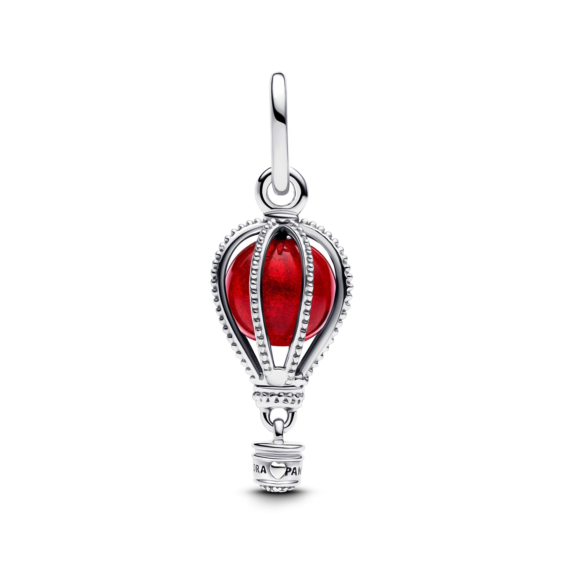Pandora Hot Air Balloon Murano Glass Dangle Charm – Elegant Gift Jewelry Set