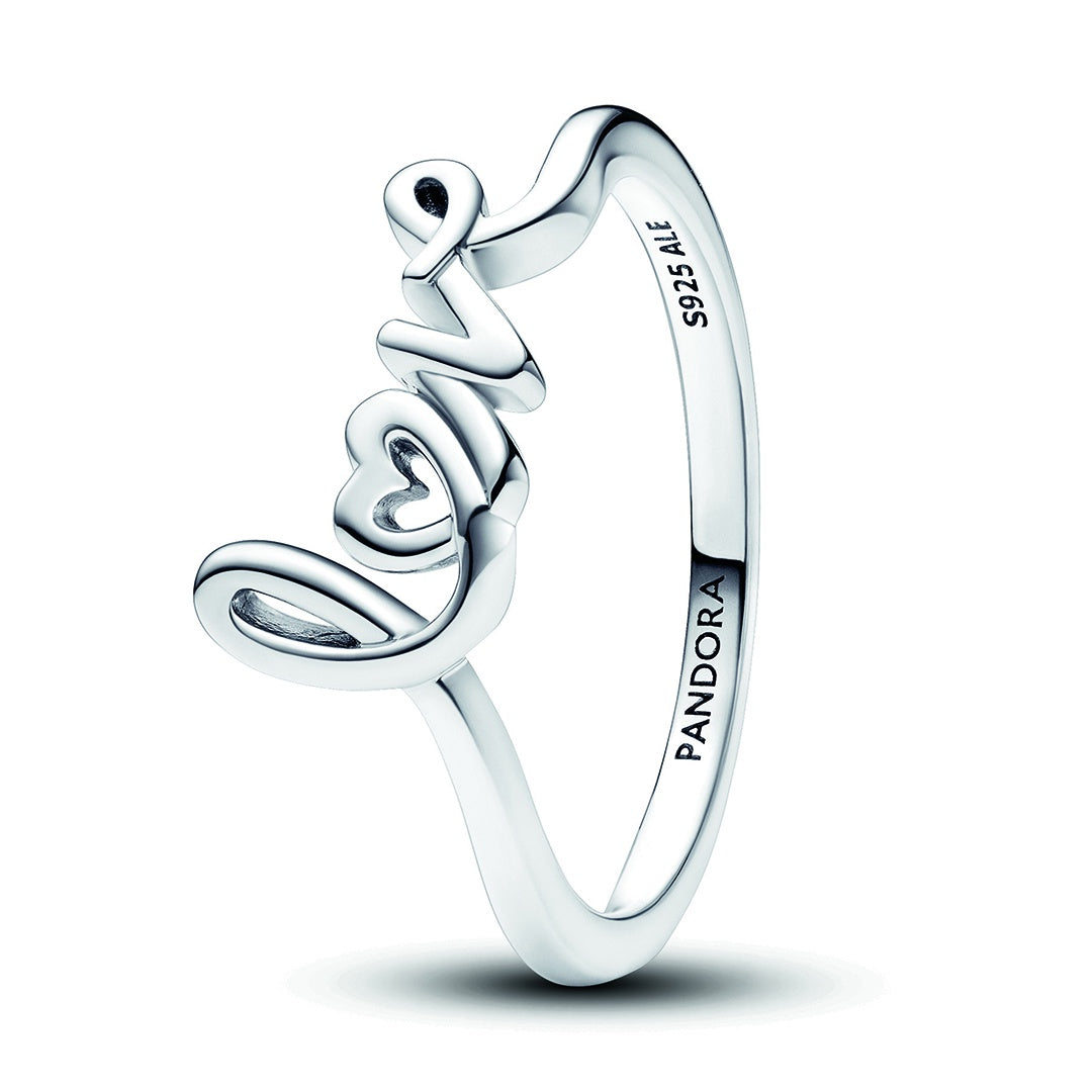 Handwritten Love Ring – Elegant Gift Jewelry Set
