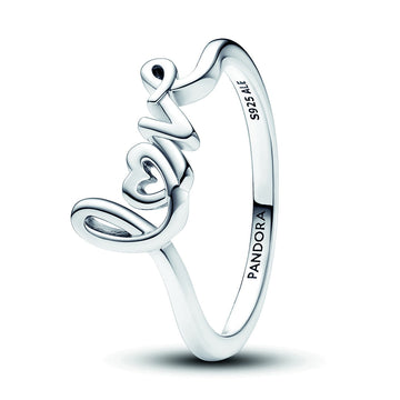 Handwritten Love Ring – Elegant Gift Jewelry Set