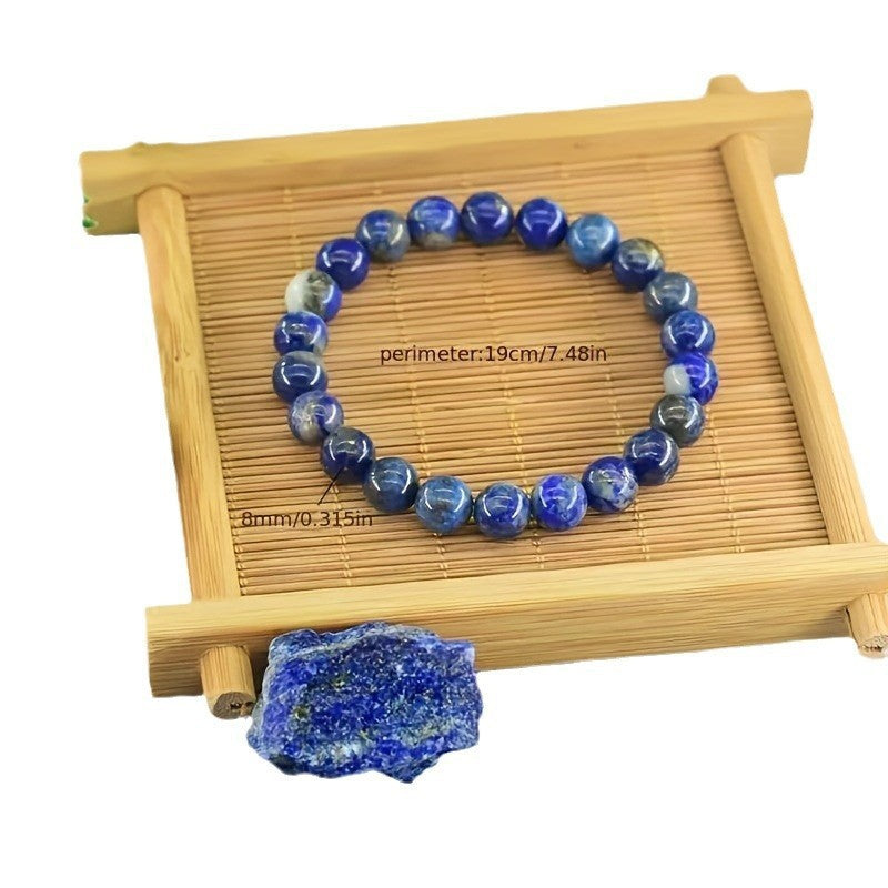 Natural Lapis Lazuli Simple Personalized Bracelet