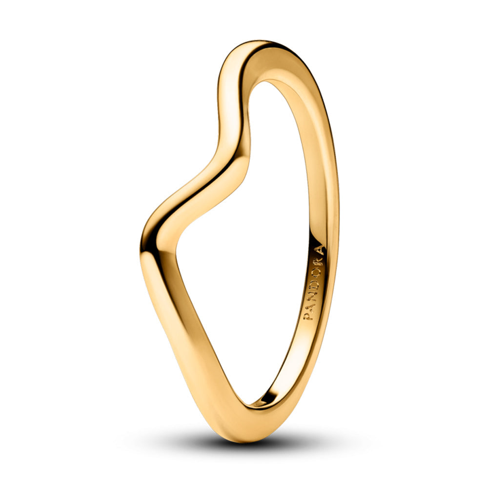 Polished Wave Ring – Elegant Gift Jewelry Set