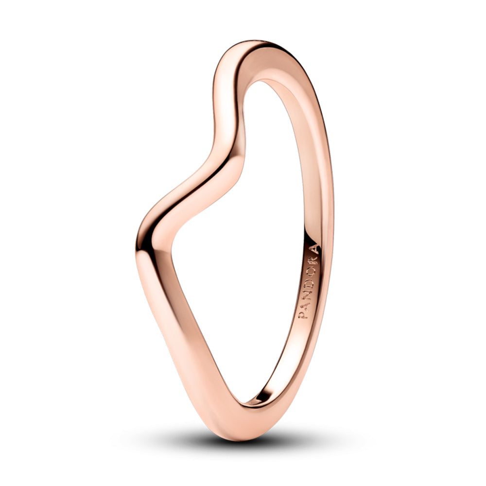 Polished Wave Ring – Elegant Gift Jewelry Set