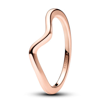 Polished Wave Ring – Elegant Gift Jewelry Set