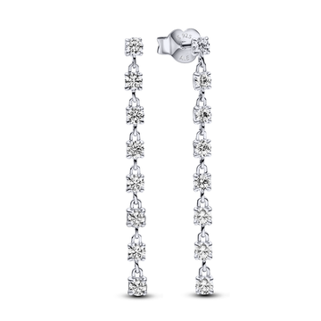 Sparkling Eight Stones Drop Earrings – Elegant Gift Jewelry Set