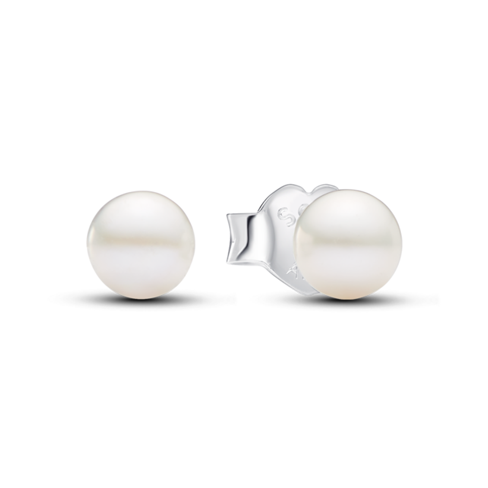 Treated Freshwater Cultured Pearl 4.5mm Stud Earrings – Elegant Gift Jewelry Set