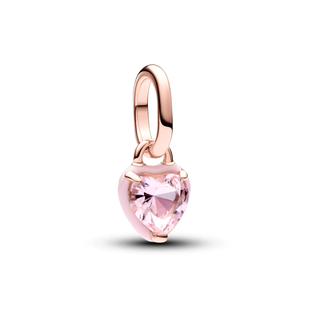 Pandora ME Pink Chakra Heart Mini Dangle Charm – Elegant Gift Jewelry Set