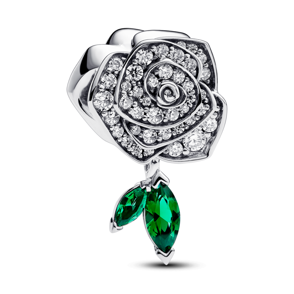 Pandora Sparkling Rose in Bloom Charm – Elegant Gift Jewelry Set