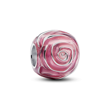 Pandora Pink Rose in Bloom Charm – Elegant Gift Jewelry Set