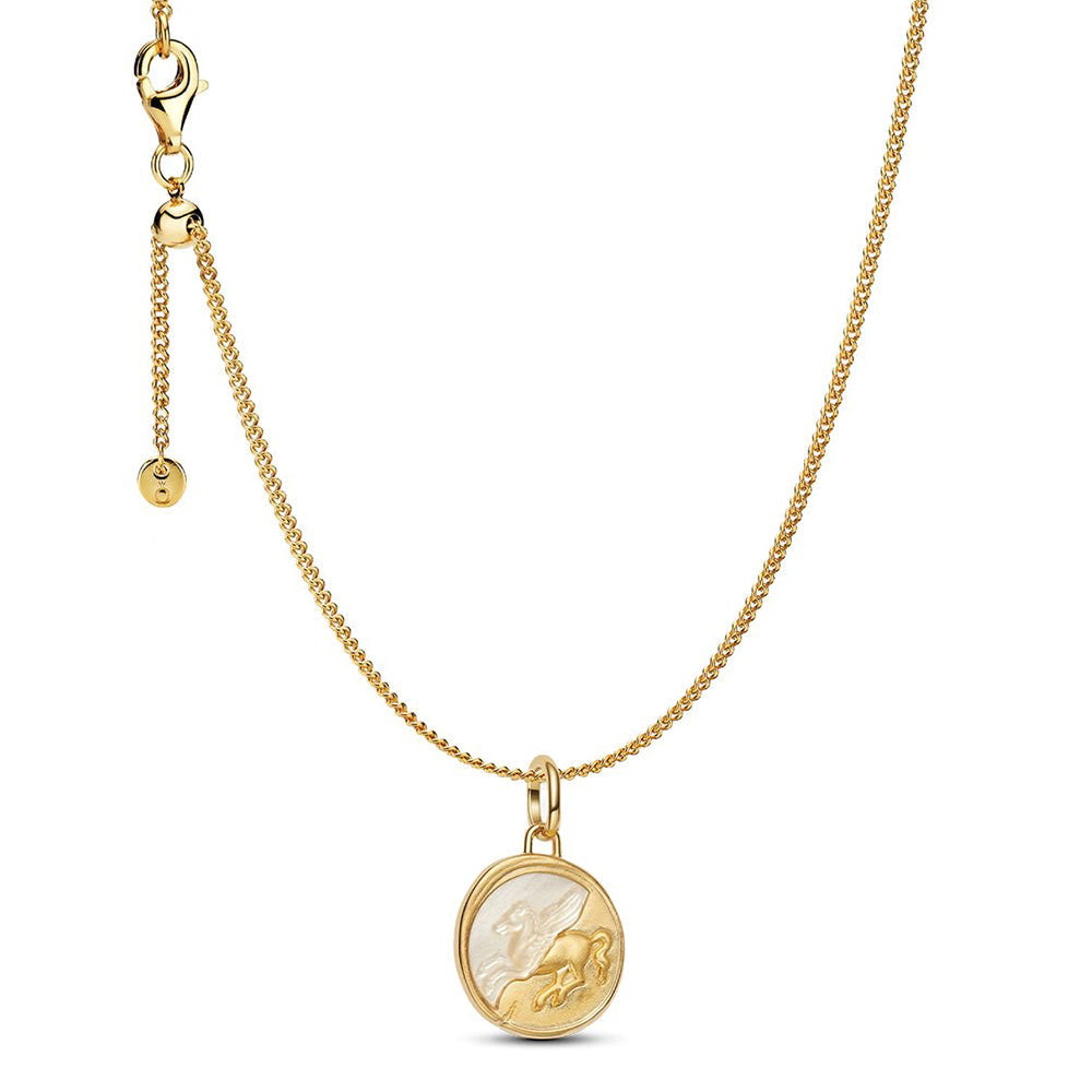 Pegasus Medallion Pendant Necklace – Elegant Gift Jewelry Set