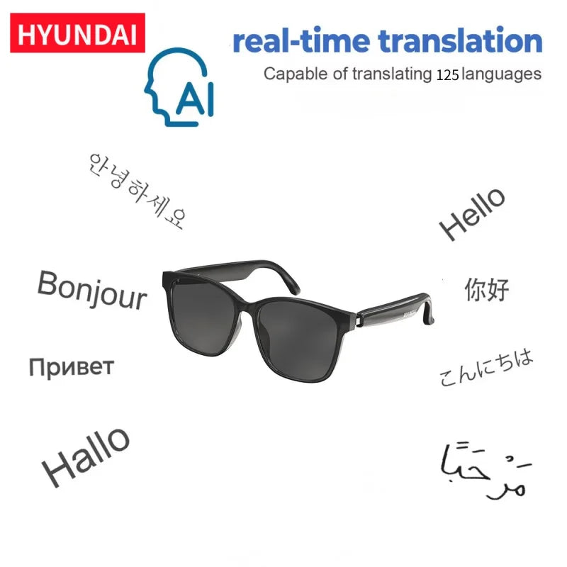 Glamorous Fati™ Hands-Free Translator Glasses – Wireless & Bluetooth-Enabled!