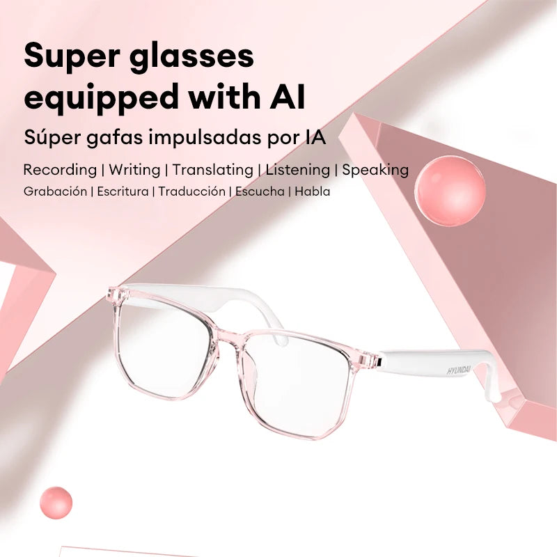 Glamorous Fati™ Hands-Free Translator Glasses – Wireless & Bluetooth-Enabled!