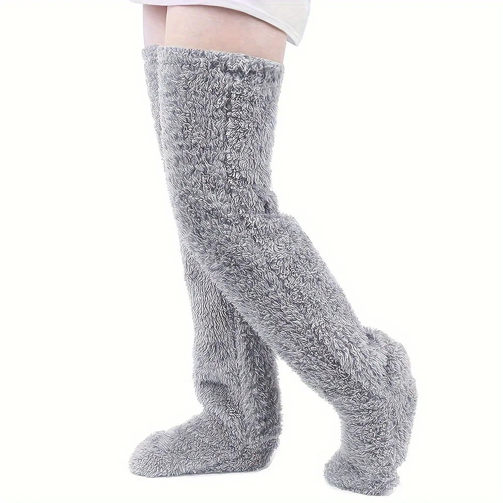 Glamorous Fati™ – Over-Knee Fuzzy Warmth You’ll Love 🧦❄️