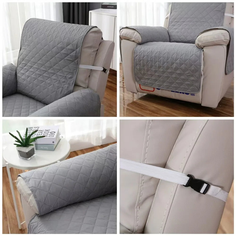 Glamorous Fati™ SnugShield Recliner Cover – Waterproof & Secure!