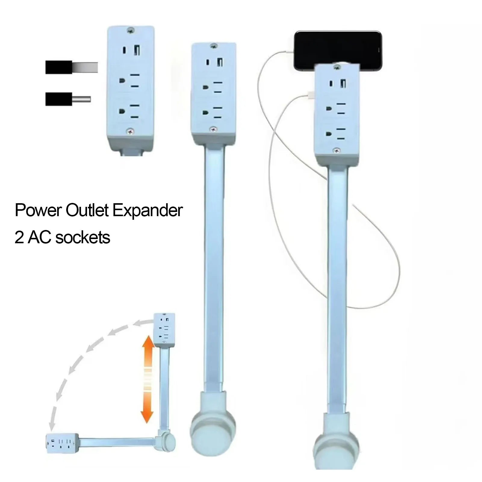 Glamorous Fati™ – Multi-Plug Outlet Extender